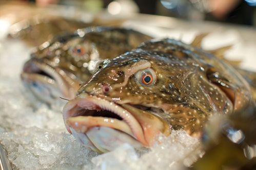 生鮮海鮮水產大西洋銀鱈魚 攝影圖